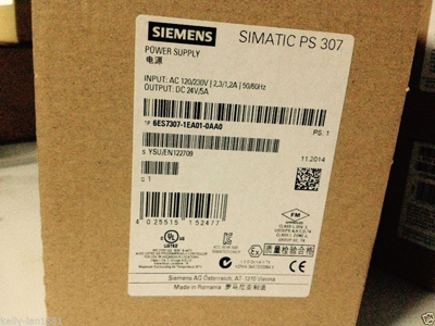 西门子PLC电源模块 SIEMENS PS307 6ES7 307-1EA01-0AA0