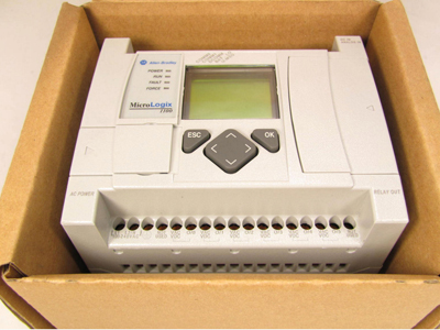 ABMicroLogix1100 16点plc控制器 1763-L16BWA